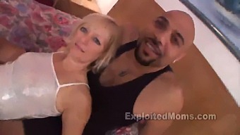 Blonde Amateur Takes On Big Black Cock In Homemade Video
