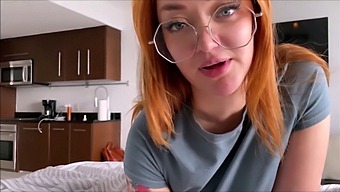 Redhead Step Sister Gives Mind-Blowing Oral Pleasure And Squirts On Your Cock