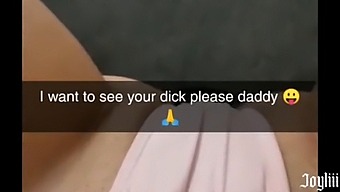 Snapchat Sexting With Best Friend'S Father Leads To Self-Pleasure - Joyliii