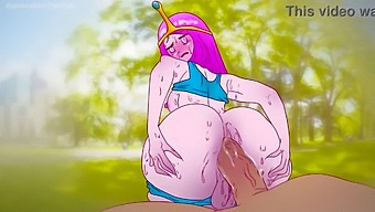 Animated Princess Gets Down And Dirty For A Chocolate Craving!