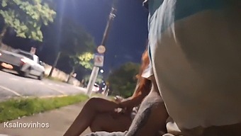 Dangerous Roadside Handjob With Stunning Unknown Person