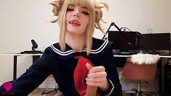 Himiko Toga'S Oral And Facial Delight In Hd Porn