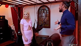 Madison Summers' Hd Video: Lucky Stepdad'S Dungeon Fantasy Fulfilled By Blonde Stepdaughter