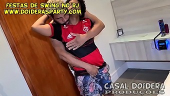 Brazilian Shemale'S Debut In Porn With A Tight Ass And Pussy, And A Cum Swallow