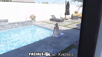 Two Men Cum On Maria Anjel'S Face In Hd