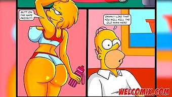 The Top-Rated Butt Moments In The Simpson'S Adult Edition!